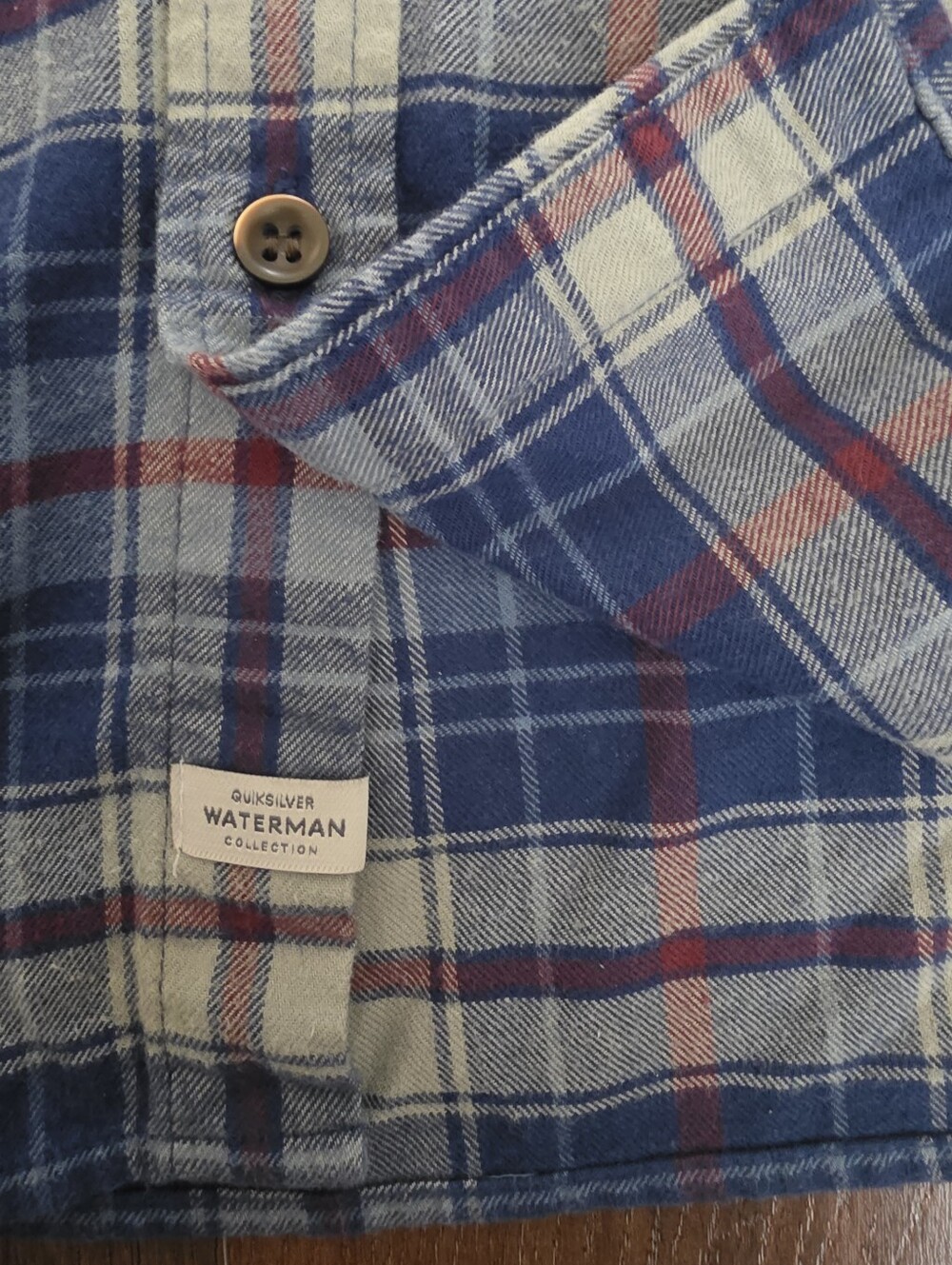 Quiksilver Waterman Collection Flannel Xxl - Picture 3 of 3